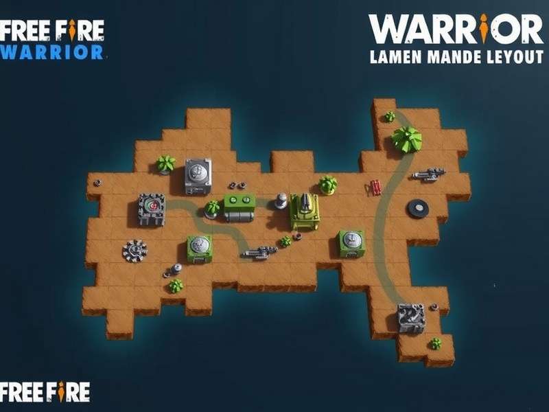 Free Fire Warrior Map Layout
